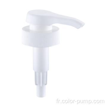 Pompe à lotion avec vis pour emballage de shampooing 38/410